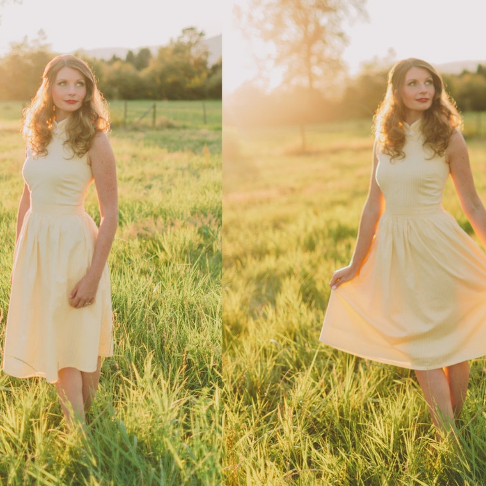 Happy Yellow Dress size S
